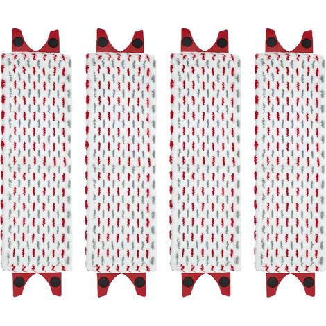 Vileda Recharge Ultramax, Paquet de 2, Convient à Tous Les systèmes de balais à Plat, pour Tous Types de sols, Retire Plus de 99% des bactéries avec Juste de l'eau