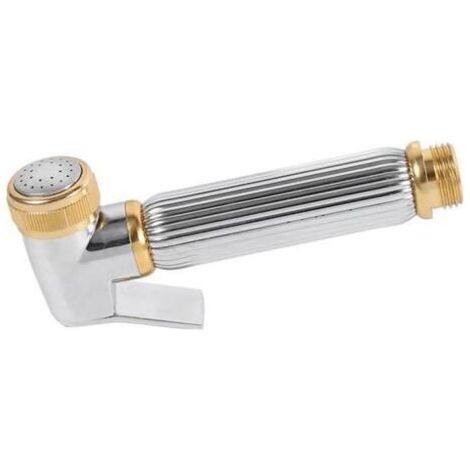 Pommeau de douche buse baignoire-toilette douche support de tuyau tête pulvérisateur bidet (1/4)