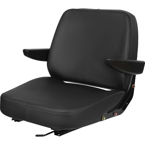 Siège de chariot élévateur, design ergonomique, matériaux durables, noir (1/2)