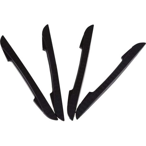 Bord de protection en PVC porte latérale de voiture, ceinture de protection anti - rayures de porte - antichoc et anti - rayures de voiture (noir) (1/5)
