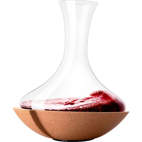 Vacu Vin Decanter Vino Rotante Cristallo (1/4)