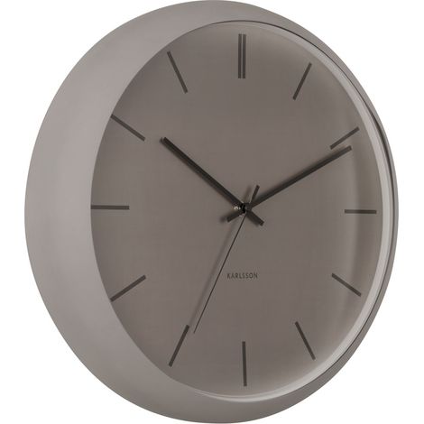 Horloge ronde en métal Nirvana Globe 40 cm (1/4)