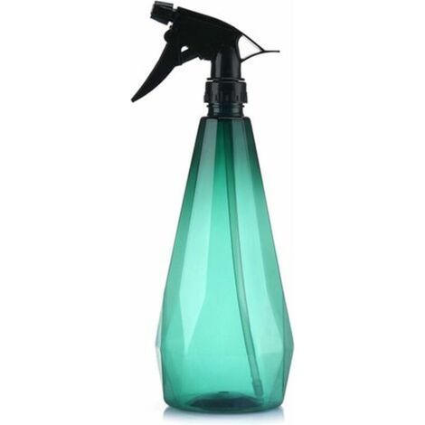 Bouteille de pulvérisation deau, 1L Flacons en Plastique Bouteille de pulvérisateur deau Bouteille de pulvérisation Transparente Vide Déclencher Bouteille pulvérisation Rechargeable, Vert (1/4)