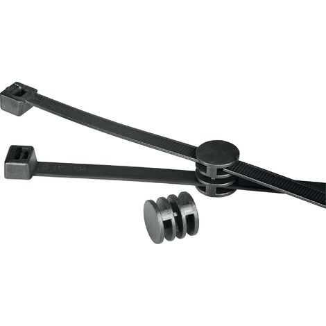 HellermannTyton 156-00275 T120RCOUPLER Serre-câble 380 mm 7.60 mm noir 1 pc(s) (1/5)
