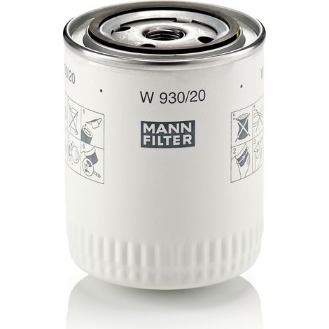 Filtre à huile type vissé Mann Filter W930/20