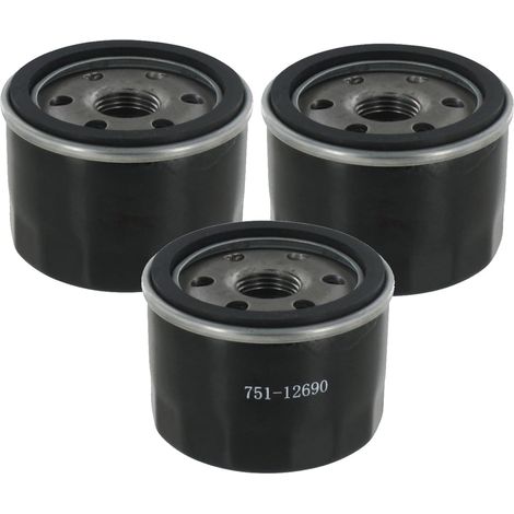 Oil Filter for Lawnflite 4HP 420CC Vertical Tractor 4P90HU 4P90JHA 4P90JU 4P90JUB 4P90MU 4P90MUA and 4P90MUB Motors on Riding Mowers (3 Piece)