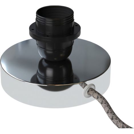 Posaluce per paralume - Lampada da tavolo in metallo (1/5)