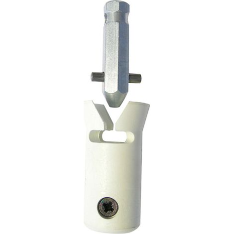 AFBAT Kit manivelle décrochable Ø12 blanc