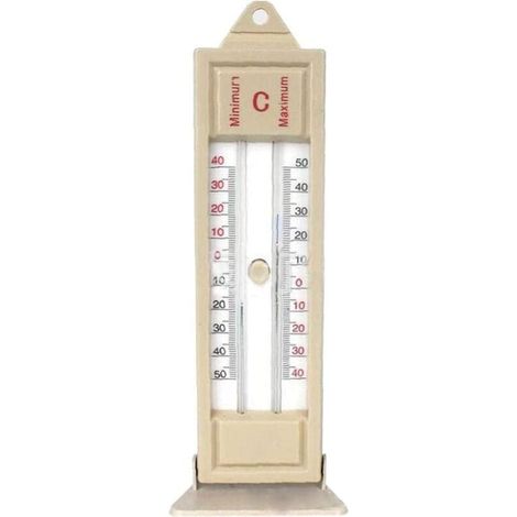 Garten-Gewächshaus-Thermometer, Outdoor-Pflanzung, Max. Min., digitales Thermometer für Pflanzen, Arbeitsbedarf, Innen- und Außenbereich, Gartenarbeit (1/4)