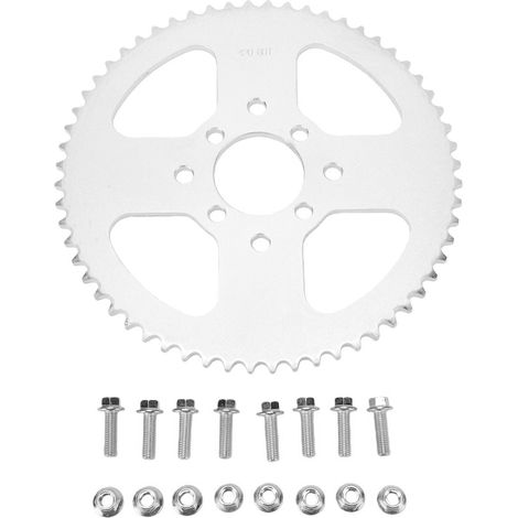 40 41 420 chaîne 60 dents pignon 60T 8 trous en acier pour Go Kart Mini Dirt Bikes ATV 4 roues Quad gaz Karts électriques (1/5)