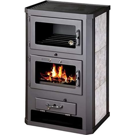 EEK A Kaminofen mit Backfach Victoria Grande F – 12kW (1/2)