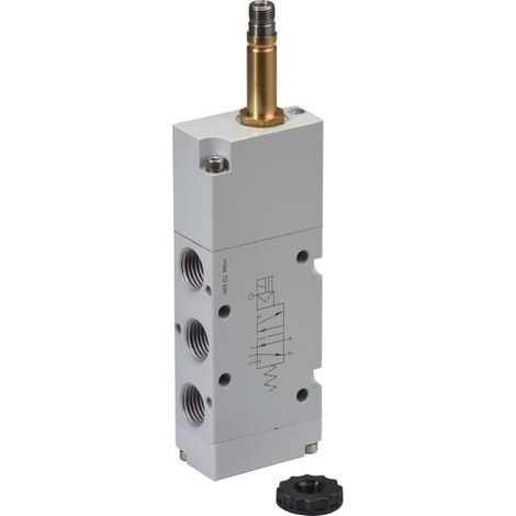 Valv. elettrom. a 5/2 vie 1/4" UNIVERSALE SOV52MS14