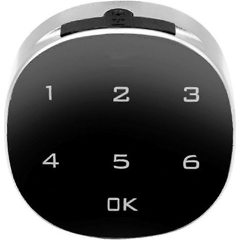 Serrure électronique basse consommation 20 mm compatible avec les tiroirs de meubles et les boîtes aux lettres (1/5)