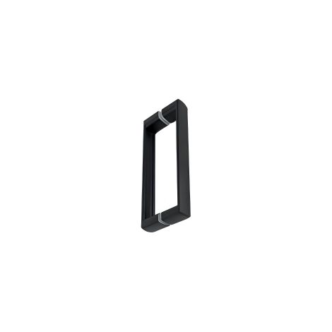 Coppia Maniglie Ricambio Box Doccia Nero Opaco – Interasse 145 mm – Lunghezza 158 mm – Stile Moderno
