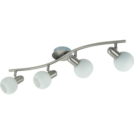 Lampe de plafond Comba Nickel 4-léger - 32928