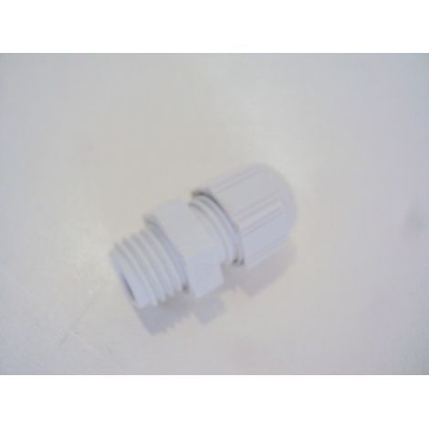 Presse etoupe M12 plastique gris capacité 2,5 à 6,5mm sans écrou SIB-TEC SIB ADR F7021200