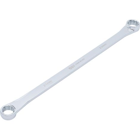 BGS  Doble  llave  anular  extra  larga  SW  21  x  23  mm  -  1186-21x23 (1/4)