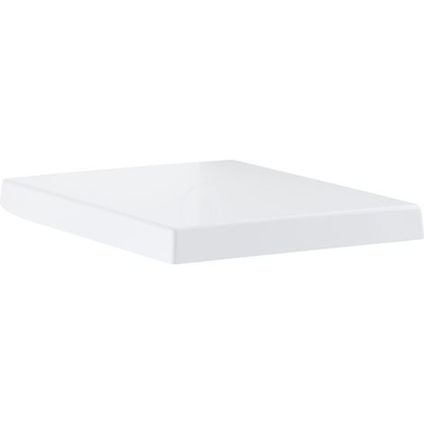 Grohe Cube Ceramic - Asiento de WC con tapa SoftClose, duroplástico, blanco alpino 39488000 (1/6)
