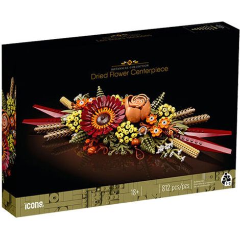 Centre de table fleurs séchées artificielles avec rose et gerbéra – Kit créatif pour adulte – Décoration intérieure élégante