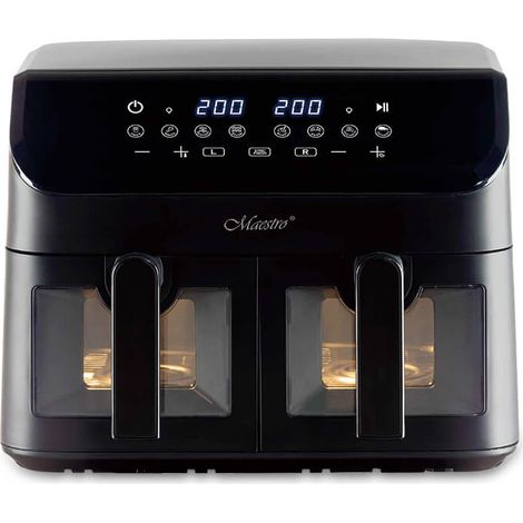 Freidora de aire Maestro de doble cámara de 2000 W, 2 x 4,5 l  MR-758 (1/5)