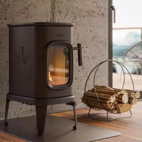 Poêle à bois en fonte raccordable - DOVRE Saga 101 7.5 kW (1/5)