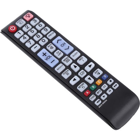 Télécommande Universelle Noir Compatible avec Téléviseurs Samsung LED Smart TV AA59-00600A (1/5)