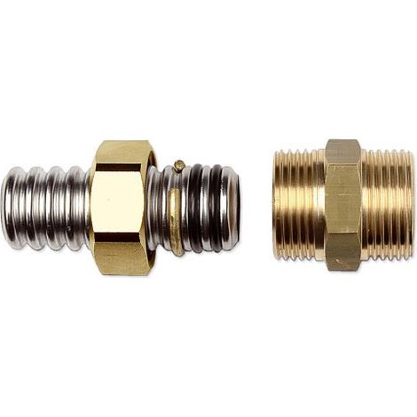 Raccordo M G 1/2 per tubo CSST DN12 AISI 316L A03-0001-01507