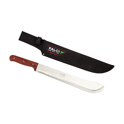 RONCOLA MACHETE FALCI ACCIAIO LAMINATO/LEGNO CM 50 + CUSTODIA