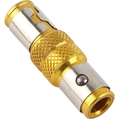 Tête de tournevis 24 x 15 mm avec anneau magnétique, embout 1/4" avec anneau magnétique, tête de tournevis en métal avec dispositif magnétique (1/5)