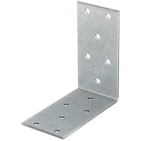 Alberts 330644 Squadretta di Giunzione, Acciaio, 80 x 80 x 40 mm (1/4)