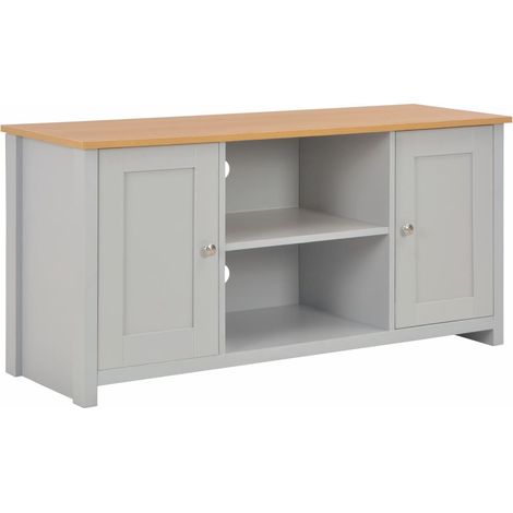 Meuble TV Gris 120x39x58 cm vidaXL (1/5)