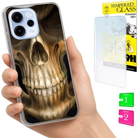 Schutzhülle für Oppo Reno 15F / 15F FS: Fotoschutzhülle, Rückseite + 9H-Glas (1/5)