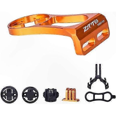 Support GPS Vélo Support Extension pour Compteur Garmin Bryton Cateye, Fixation Guidon Robuste (1/5)
