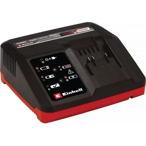 CARICABATTERIE RAPIDO 4A POWER XCHANGE EINHELL FASTCHARGER 18V (1/6)