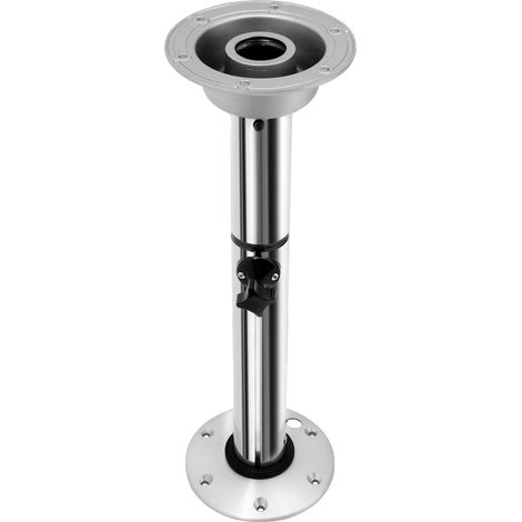 Pata de mesa ajustable, capacidad de carga de 25 kg, altura regulable de 56,5 cm a 72 cm, material de aluminio, dimensiones del paquete: 54 x 15 x 15 cm, peso neto: 2 kg. (1/5)