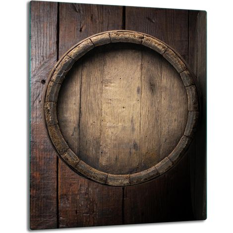 Plateau de table en panneau de verre 40x52 en bois (1/5)