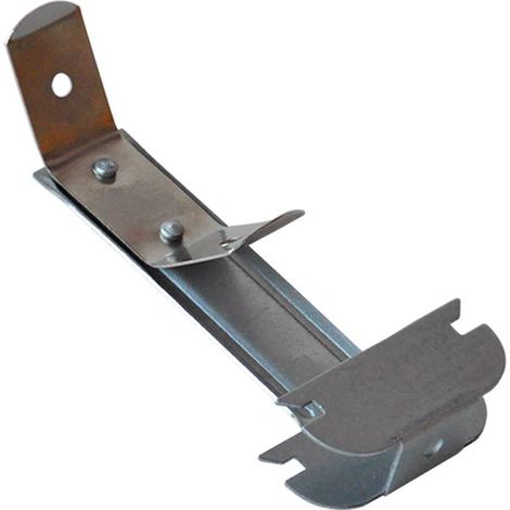 GANCIO CON MOLLA per profilo 27 x 49 - largh.molla 20 mm