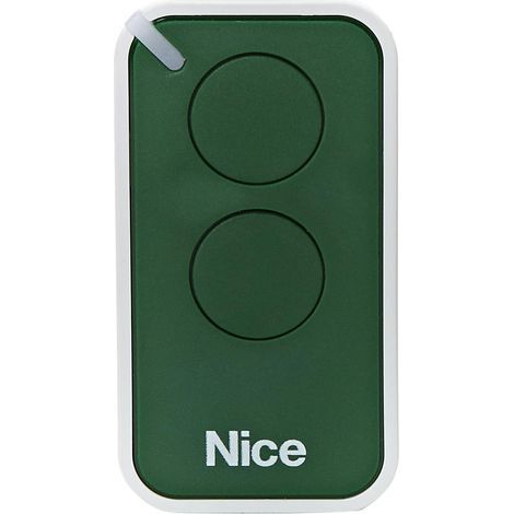 Lot de 1 télécommandes murales double canal 433,92 MHz – Codage 72 bits – Portée extérieure 150 m – Compatibles récepteur NiceFloR (1/5)