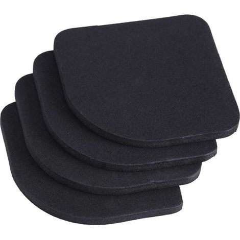 Anti-vibration pads, universal silent rubber pads for washing machines, refrigerators, and household appliances. (1/5)