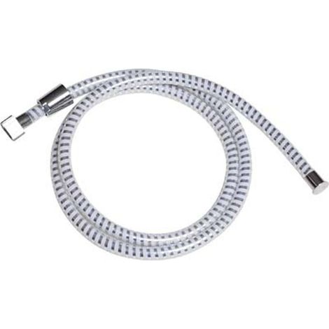 Pvc-brauseschlauch 200cm - weiss silber - Tendance (1/3)