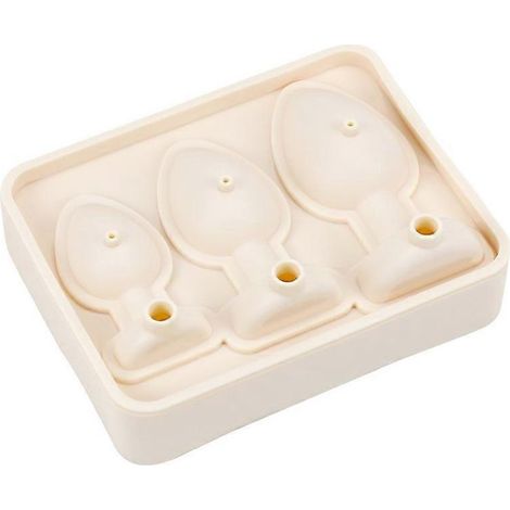 Moule à glaçons en silicone en forme de plug anal pour faire des gâteaux, chocolats et bonbons maison.