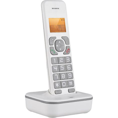 Téléphone sans fil D1102B avec répondeur, identification de l'appelant et double appel (1/5)