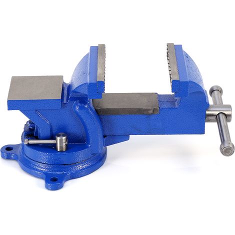 Robuster 360°-Schraubstock, Werkstattklemme, 100-mm-Backen, Hochleistungsmodell (1/5)