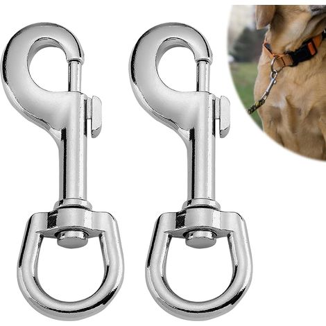 10 Stück robuste, drehbare Karabiner – Karabiner für Hunde- und Katzenleinen, Wanderrucksäcke (1/5)