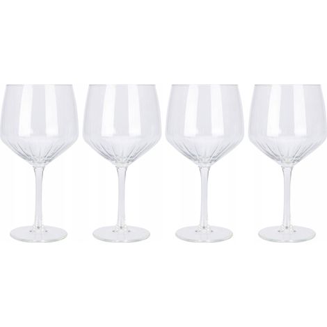 Copas de ginebra de cristal de 580 ml, 4 unidades. (1/3)