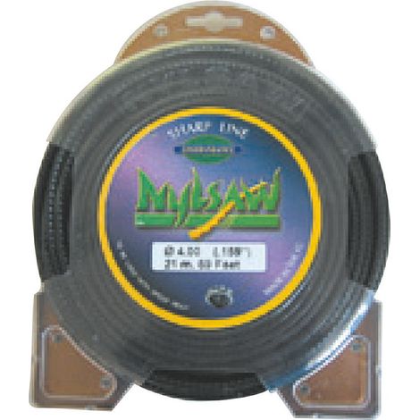 tecomec NYLSAW D.4.0 Donut 21 m Hilo Especial de válvula, Negro
