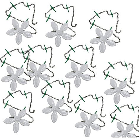 Lot de 10 crépines de douche et de baignoire avec filtre et crochet, idéales pour la cuisine et la salle de bain. (1/5)