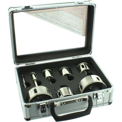 Diamantbohrkronen Set, Feinsteinzeug, Keramik Maxi