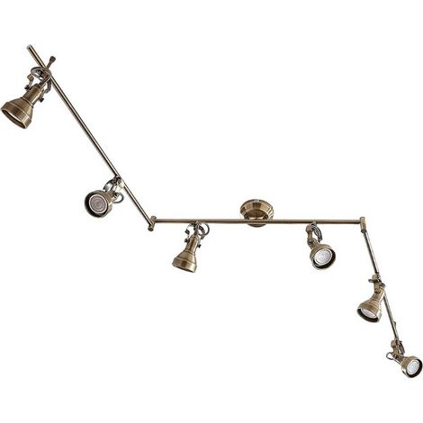 Lindby Lámpara de techo 'Perseas' en Bronce Metal (1/5)