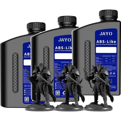 Resina para impresoras 3D, alta precisión, curado rápido, similar al ABS 3BK (1/2)